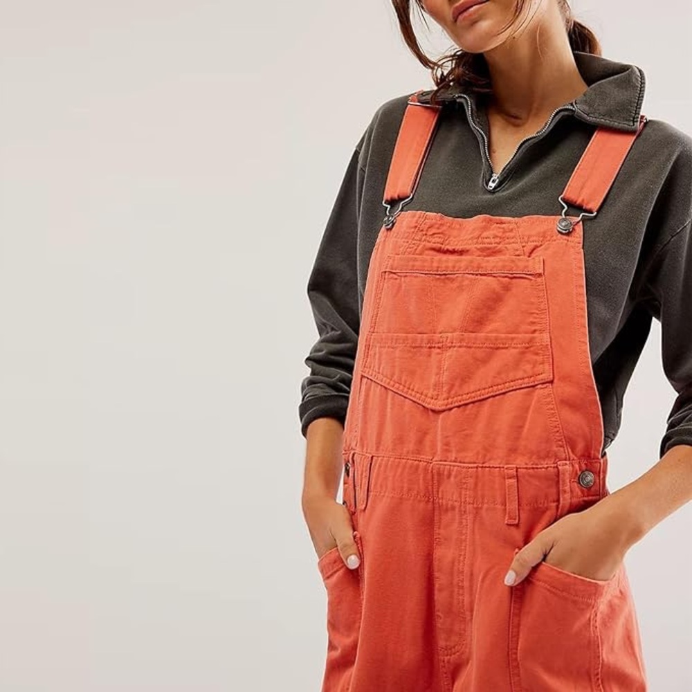 Free People 🌸Rayna🌸 Carpenter Overalls [NWOT] - SZ XS - Picture 16 of 16